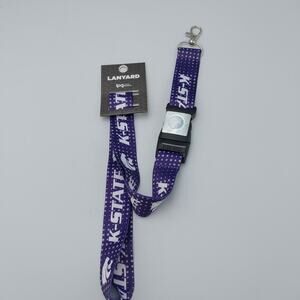 Kansas State University Wildcats Lanyard Keychain